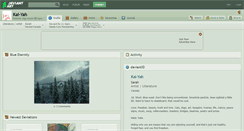 Desktop Screenshot of kai-yah.deviantart.com