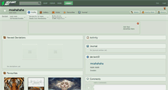 Desktop Screenshot of moahahaha.deviantart.com