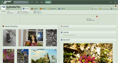 Desktop Screenshot of mymindseethis.deviantart.com