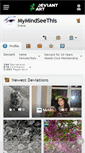 Mobile Screenshot of mymindseethis.deviantart.com