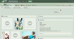 Desktop Screenshot of eksy.deviantart.com