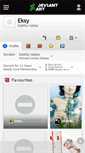 Mobile Screenshot of eksy.deviantart.com