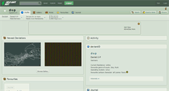 Desktop Screenshot of d-s-p.deviantart.com