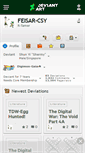 Mobile Screenshot of feisar-csy.deviantart.com