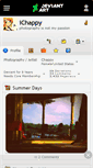 Mobile Screenshot of ichappy.deviantart.com