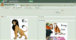 Desktop Screenshot of disney-cats-club.deviantart.com