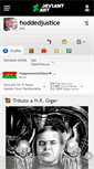 Mobile Screenshot of hoddedjustice.deviantart.com