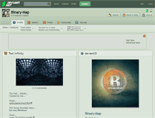Tablet Screenshot of binary-map.deviantart.com