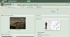 Desktop Screenshot of luna-wannabe.deviantart.com