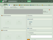 Tablet Screenshot of juz4u.deviantart.com