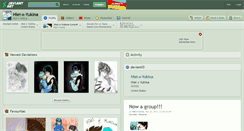 Desktop Screenshot of hiei-x-yukina.deviantart.com