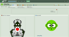 Desktop Screenshot of limey-boy.deviantart.com