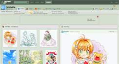 Desktop Screenshot of junosama.deviantart.com