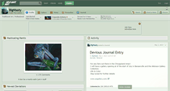 Desktop Screenshot of bigntasty.deviantart.com