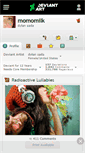 Mobile Screenshot of momomilk.deviantart.com