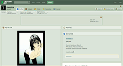 Desktop Screenshot of meesha.deviantart.com