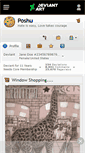 Mobile Screenshot of poshu.deviantart.com