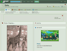 Tablet Screenshot of poshu.deviantart.com