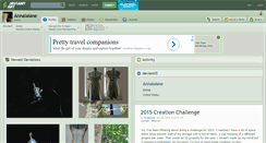 Desktop Screenshot of annalaiane.deviantart.com
