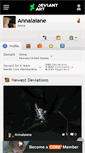 Mobile Screenshot of annalaiane.deviantart.com