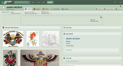 Desktop Screenshot of manny-negron.deviantart.com