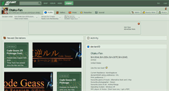 Desktop Screenshot of otaku-fan.deviantart.com