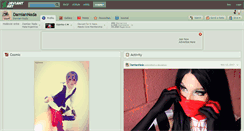 Desktop Screenshot of damiannada.deviantart.com
