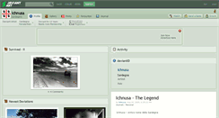 Desktop Screenshot of ichnusa.deviantart.com