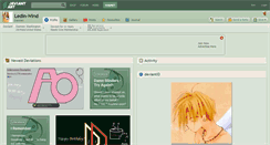 Desktop Screenshot of ledin-wind.deviantart.com