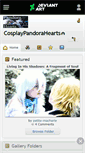 Mobile Screenshot of cosplaypandorahearts.deviantart.com