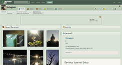Desktop Screenshot of nxlagoon.deviantart.com