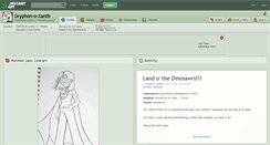 Desktop Screenshot of gryphon-o-xanth.deviantart.com