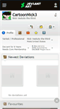 Mobile Screenshot of cartoonnick3.deviantart.com