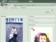 Tablet Screenshot of ichalk.deviantart.com