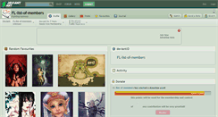 Desktop Screenshot of fl-list-of-members.deviantart.com