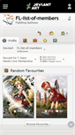 Mobile Screenshot of fl-list-of-members.deviantart.com