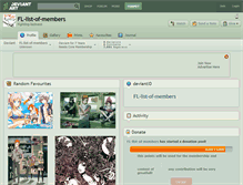 Tablet Screenshot of fl-list-of-members.deviantart.com