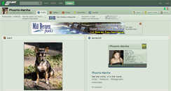 Desktop Screenshot of phoenix-marsha.deviantart.com