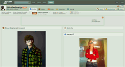 Desktop Screenshot of disturbedmartyr.deviantart.com