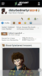 Mobile Screenshot of disturbedmartyr.deviantart.com