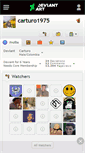Mobile Screenshot of carturo1975.deviantart.com
