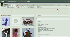 Desktop Screenshot of blazedr.deviantart.com