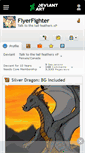 Mobile Screenshot of flyerfighter.deviantart.com