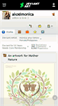 Mobile Screenshot of akosimonica.deviantart.com