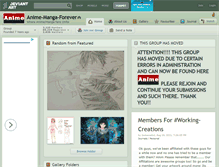 Tablet Screenshot of anime-manga-forever.deviantart.com