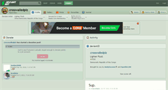Desktop Screenshot of crosswalledplz.deviantart.com