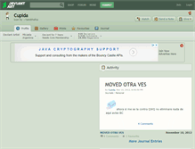 Tablet Screenshot of cupida.deviantart.com