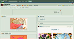 Desktop Screenshot of cutegirl-3.deviantart.com