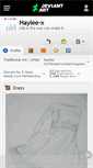 Mobile Screenshot of haylee-x.deviantart.com
