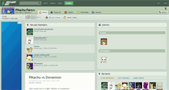 Desktop Screenshot of pikachu-fans.deviantart.com